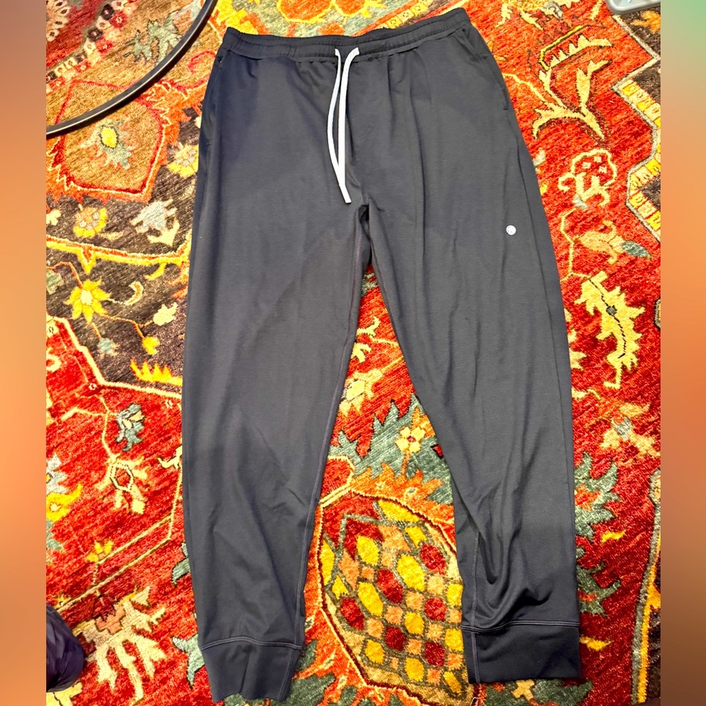EUC Rhoback Sprint Performance Jogger - XXL - Heather Midnight Black